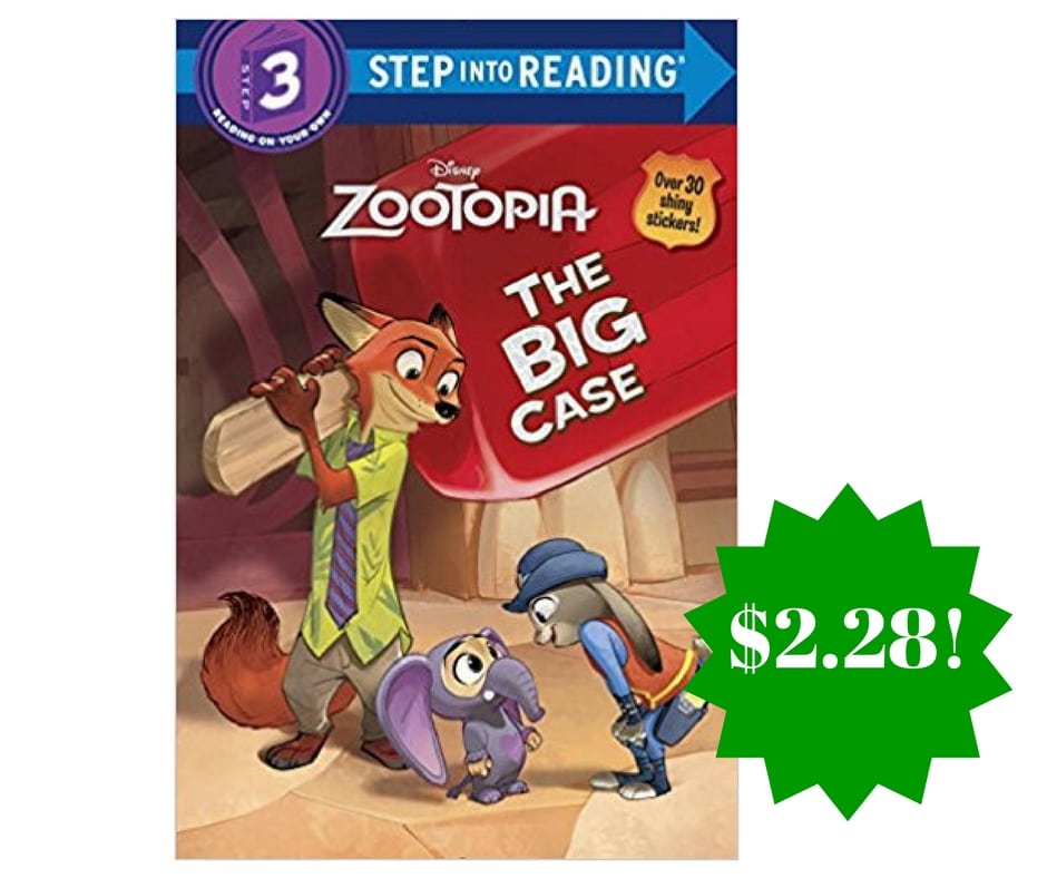 Amazon: Disney Zootopia The Big Case (Step into Reading) Only $2.28 (Reg. $5)