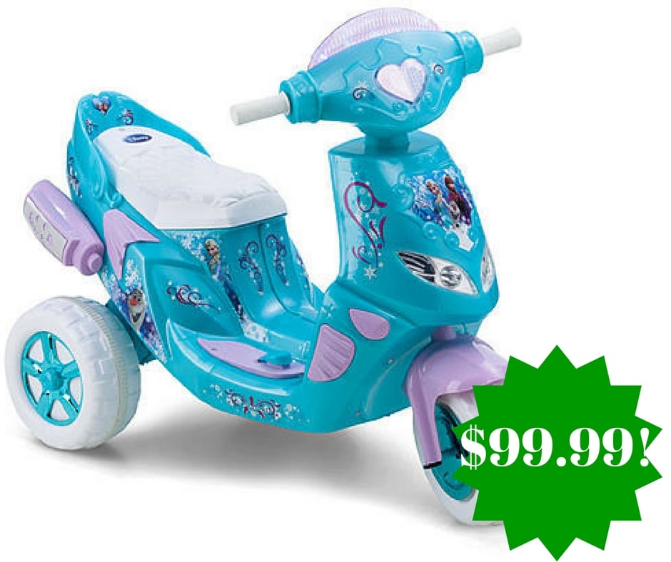 Kmart: Disney Frozen 6V Battery Toy Ride-On Only $99.99 (Reg. $160, Today Only)