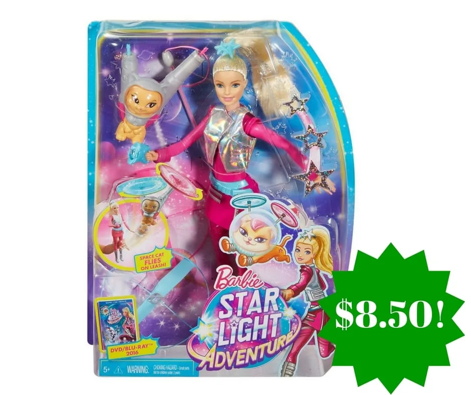 Amazon: Barbie Star Light Galaxy Barbie Doll & Flying Cat Only $8.50 (Reg. $25) Amazon: Barbie Star Light Galaxy Barbie Doll & Flying Cat Only $8.50 (Reg. $25)
