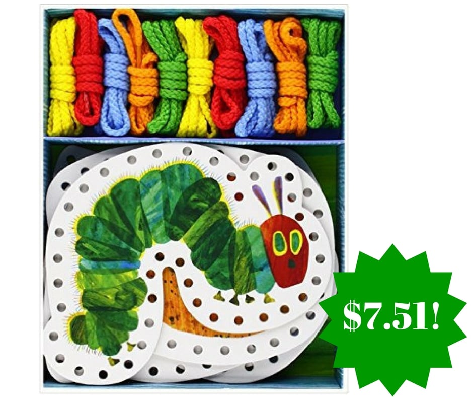 Amazon: The Very Hungry Caterpillar Lacing Cards Only $7.51 (Reg. $16)
