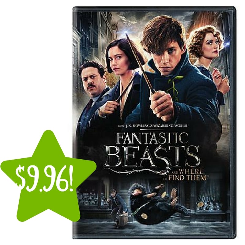 Kmart: Fantastic Beasts and Where to Find Them (DVD) Only $9.69 After Points (Reg. $21)