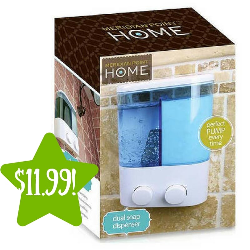 Sears: Alphabetdeal Dual Pump Action Soap Dispenser Only $11.99 (Reg. $36)