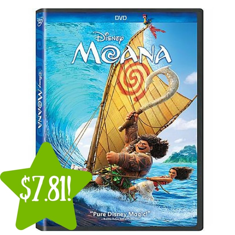 Kmart: Moana (DVD) Only $7.81 After Points (Reg. $21)