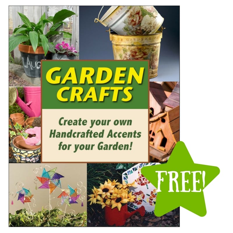 FREE Garden Crafts eBook from FaveCrafts