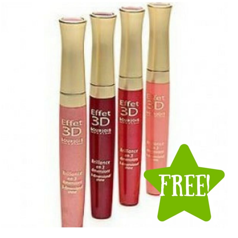 FREE Bourjois 3D Effect Lip Gloss