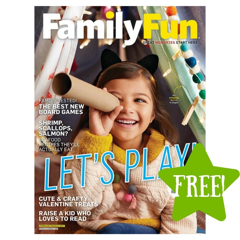 FREE Family Fun Magazine Subscription