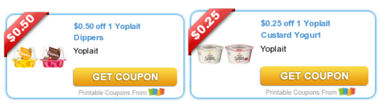 Tops Coupon Deals Yoplait Yogurts from FREE to $.25!!