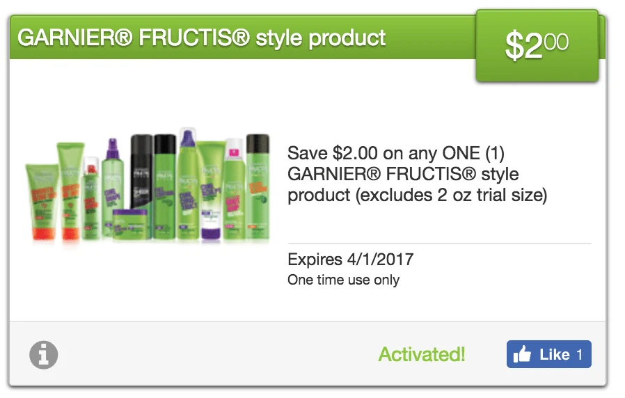 Free Garnier Fructis Hair Stylers