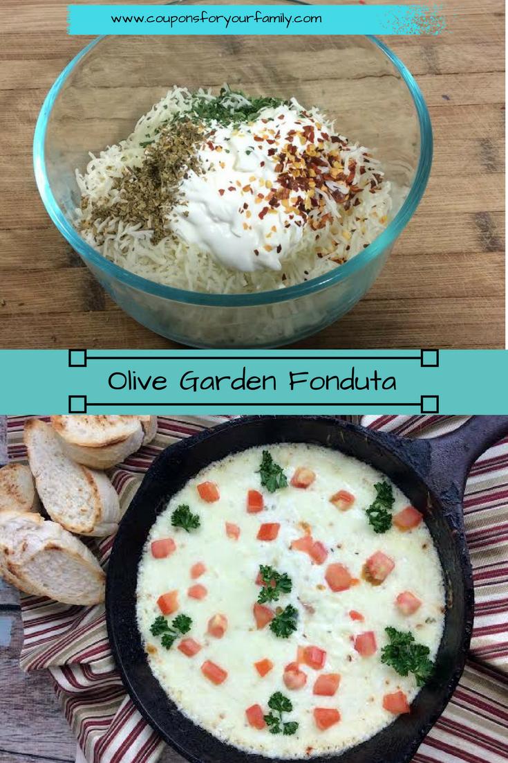 Olive Garden Mozzarella Fonduta Recipe