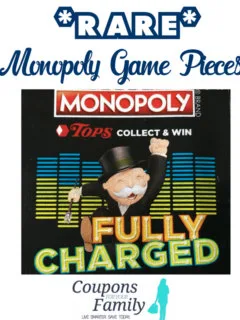2018 rare monopoly game pieces
