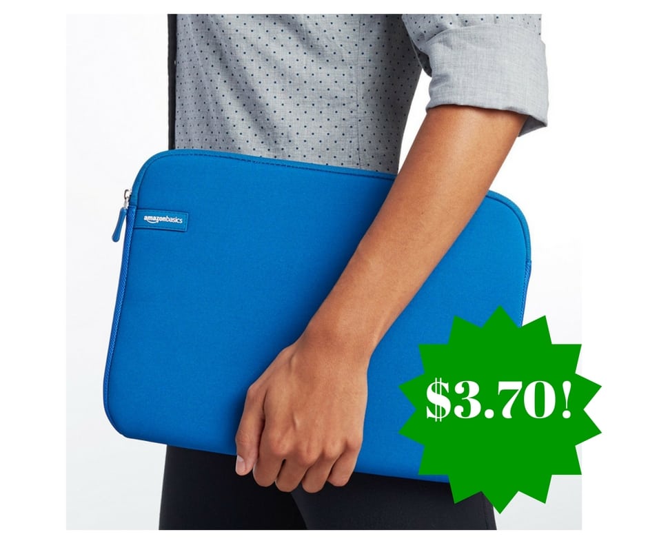 Amazon: AmazonBasics 13.3-Inch Laptop Sleeve Only $3.70 (Reg. $10.49)