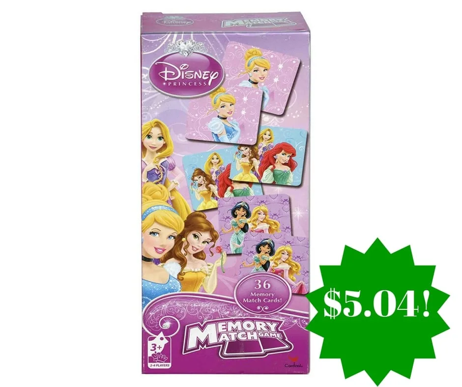 Amazon: Disney Princess Memory Match Game Only $5.04 (Reg. $15) Amazon: Disney Princess Memory Match Game Only $5.04 (Reg. $15)