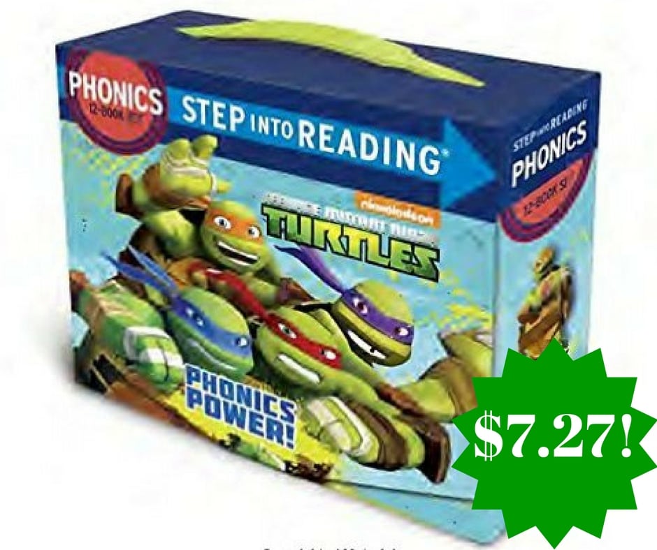 Amazon: Phonics Power! Teenage Mutant Ninja Turtles Step into Reading Paperback Only $7.27 (Reg. $13)