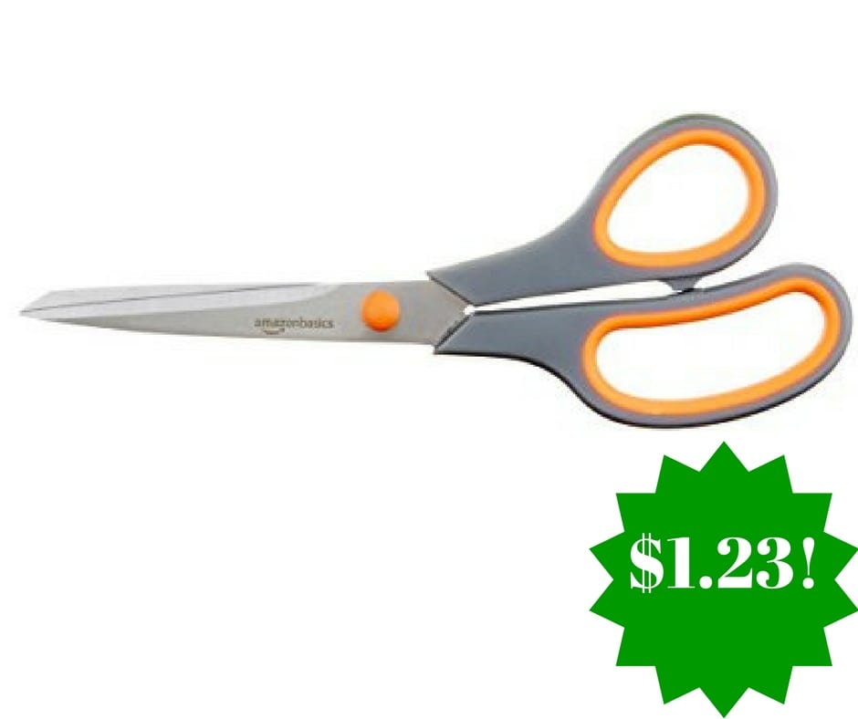 Amazon: AmazonBasics Multipurpose Scissors Only $1.23 (Reg. $4)