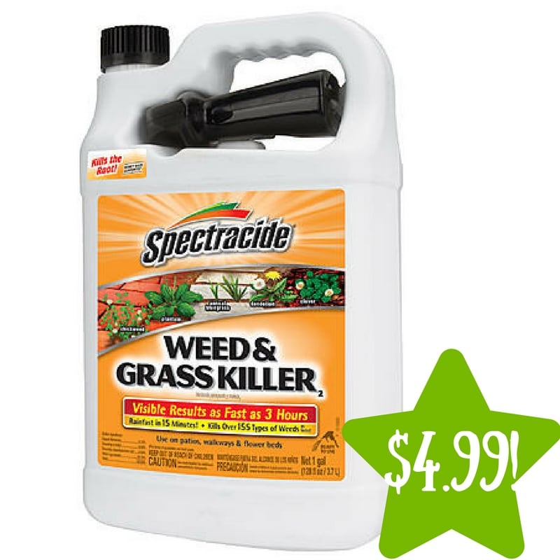 Kmart: Spectracide Weed & Grass Killer (128 oz.) Only $4.99 (Reg. $8.49)