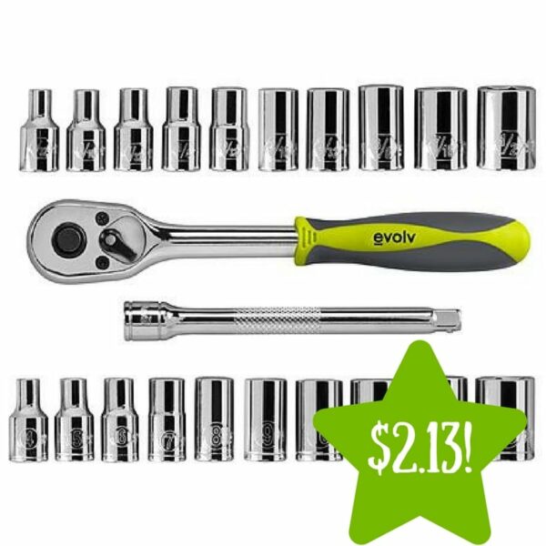 Kmart Craftsman Evolv 22 pc. 1/4in. Drive Tool Set Only 2.13 (Reg