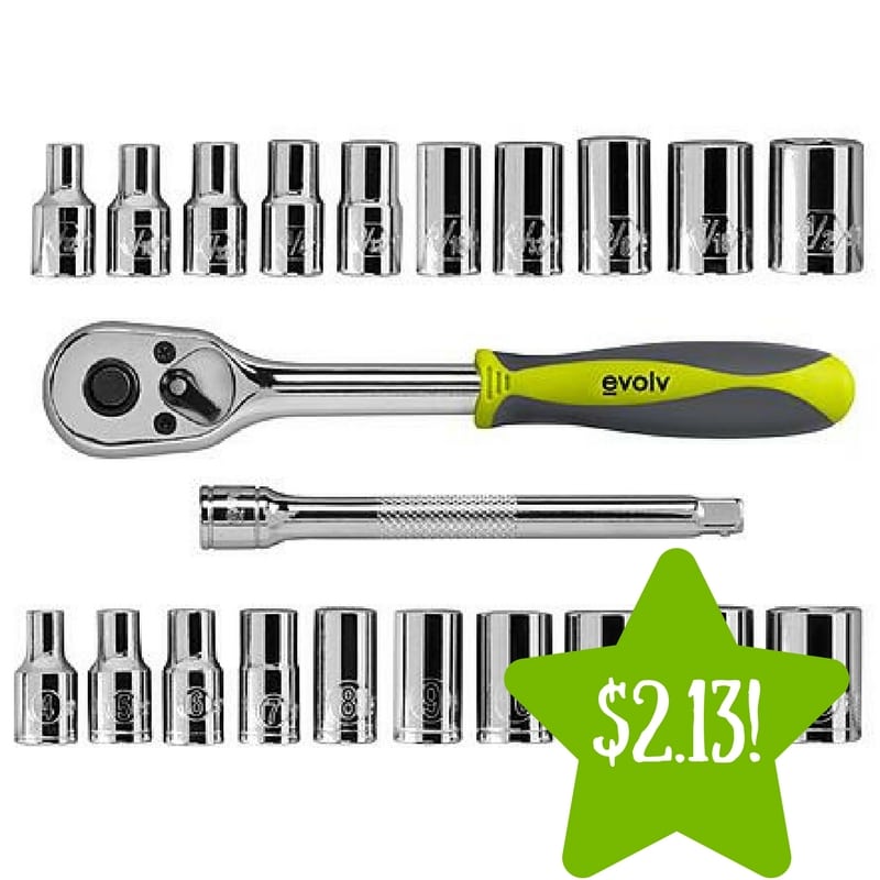 Kmart: Craftsman Evolv 22 pc. 1/4-in. Drive Tool Set Only $2.13 (Reg. $15)