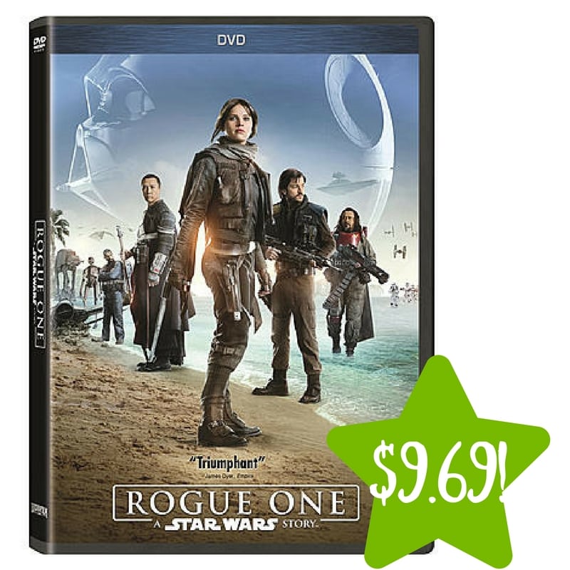 Kmart: Rogue One: A Star Wars Story (DVD) Only $9.69 After Points (Reg. $21) 