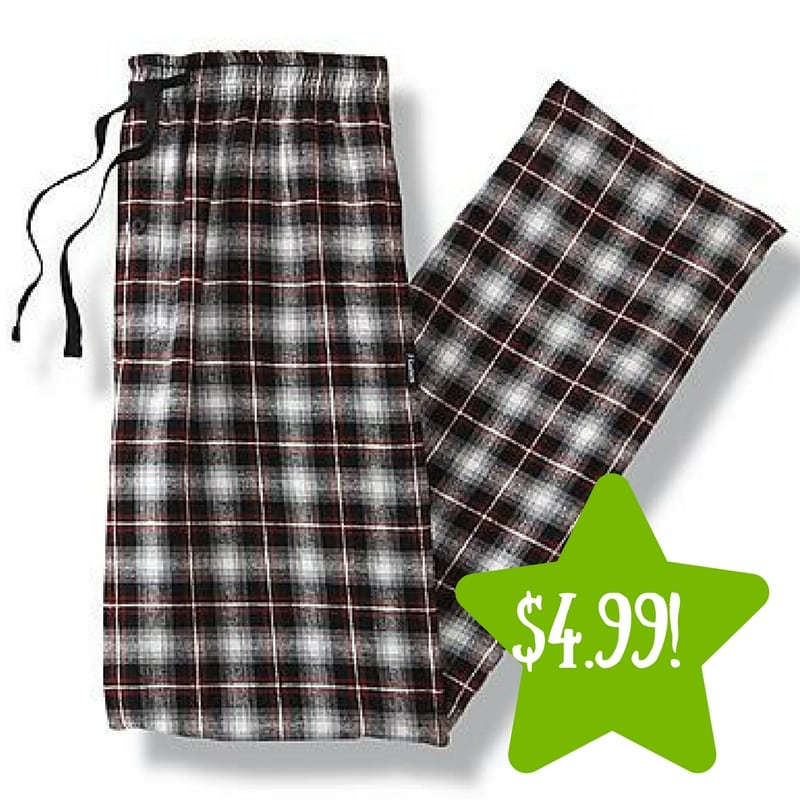 Sears: Hanes Men's Flannel Pajama Pants Only $4.99 (Reg. $30) 
