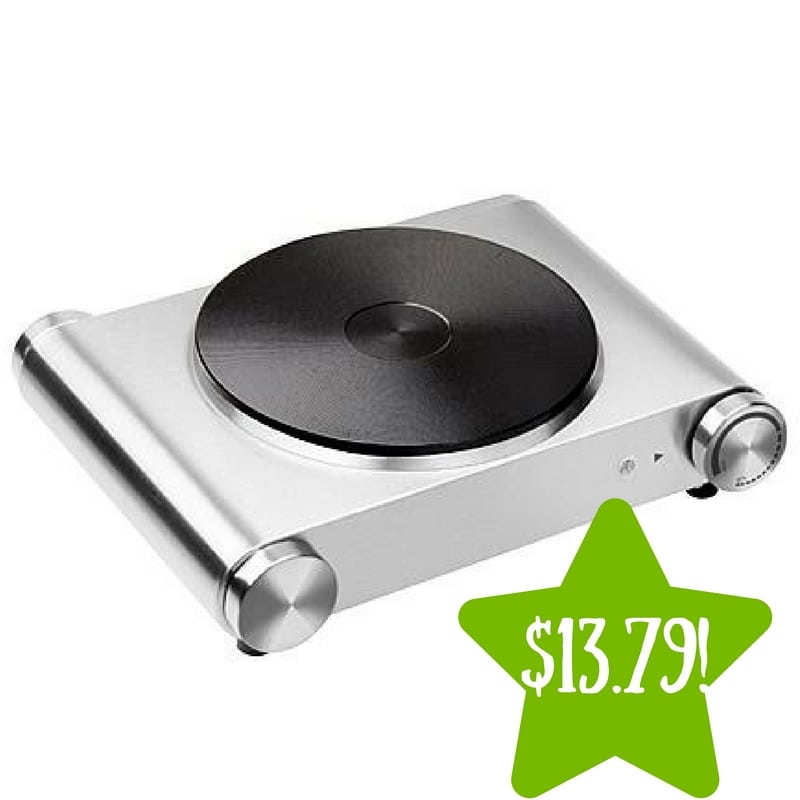 Sears: Kenmore Portable Single Burner Hot Plate Only $13.79 After Points (Reg. $30)