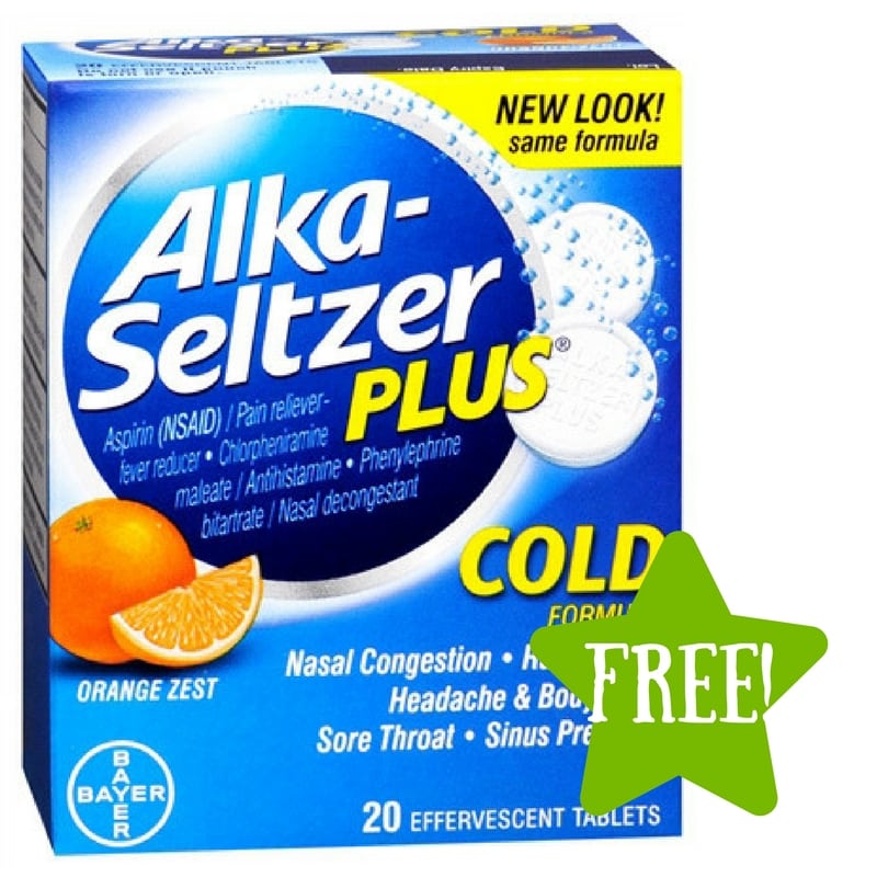Dollar Tree: FREE Alka-Seltzer Cold Plus