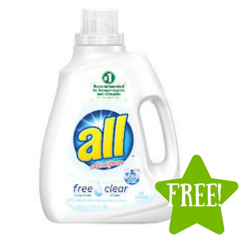 FREE All Free Clear Laundry Detergent