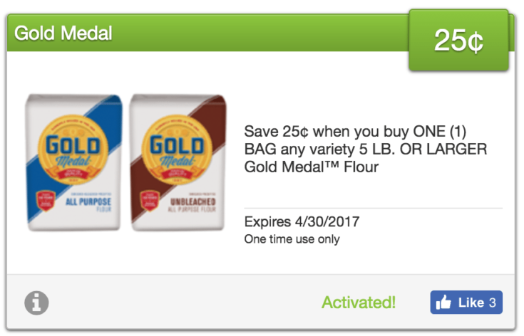 *RARE* Gold Medal Flour coupon makes only $.94 starting Sunday 4/2!!!