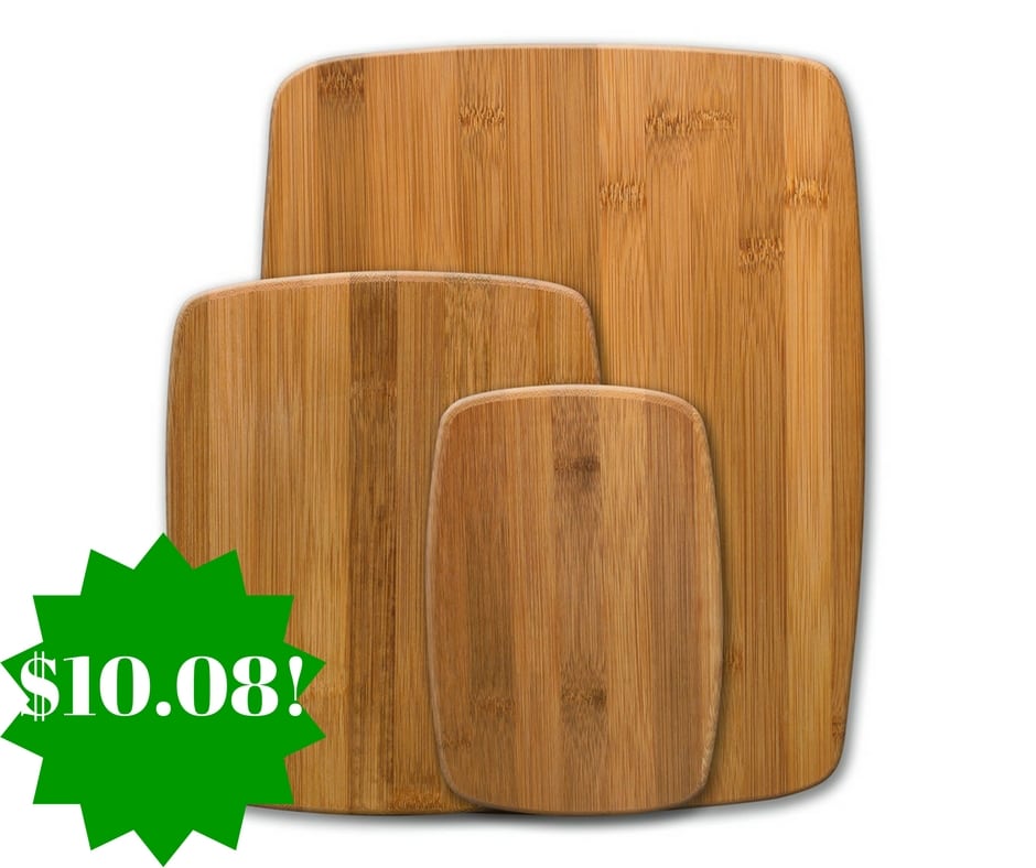 Amazon: Farberware 3 Piece Bamboo Cutting Boards Only $10.08 