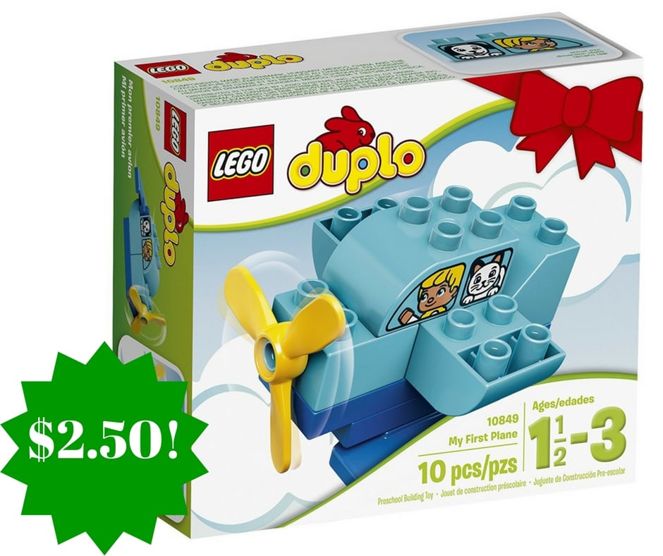 Amazon: LEGO DUPLO My First Plane Building Kit Only $2.50 (Reg. $4)