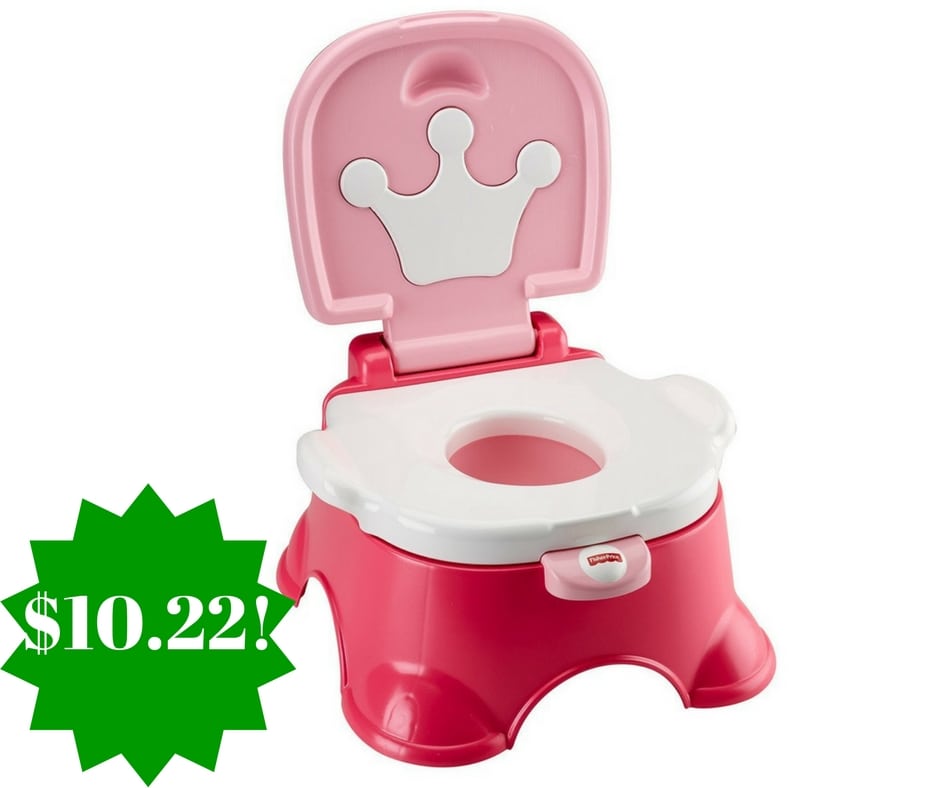 Amazon: Fisher-Price Stepstool Potty Only $10.22 (Reg. $20)