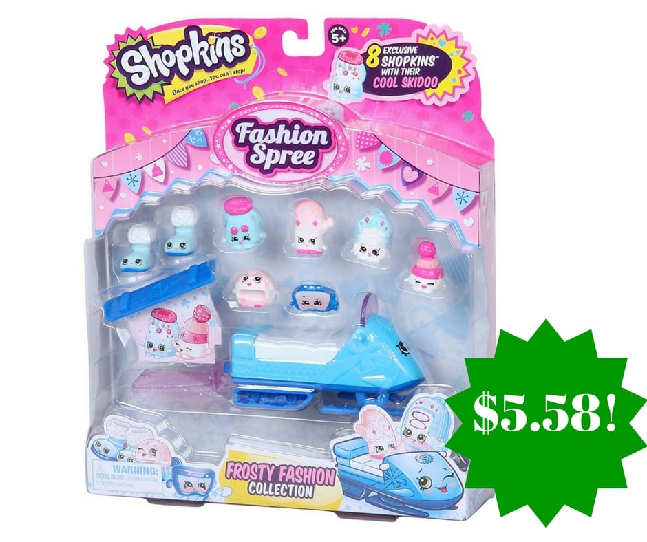 Amazon: Shopkins Fashion Pack Frosty Fashion Collection Only $5.58 (Reg. $15) 