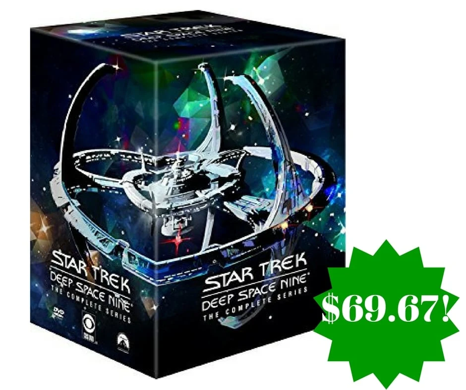 Amazon: Star Trek: Deep Space Nine: The Complete Series DVD Only $69.67 Shipped (Reg. $145) Amazon: Star Trek: Deep Space Nine: The Complete Series DVD Only $69.67 Shipped (Reg. $145)
