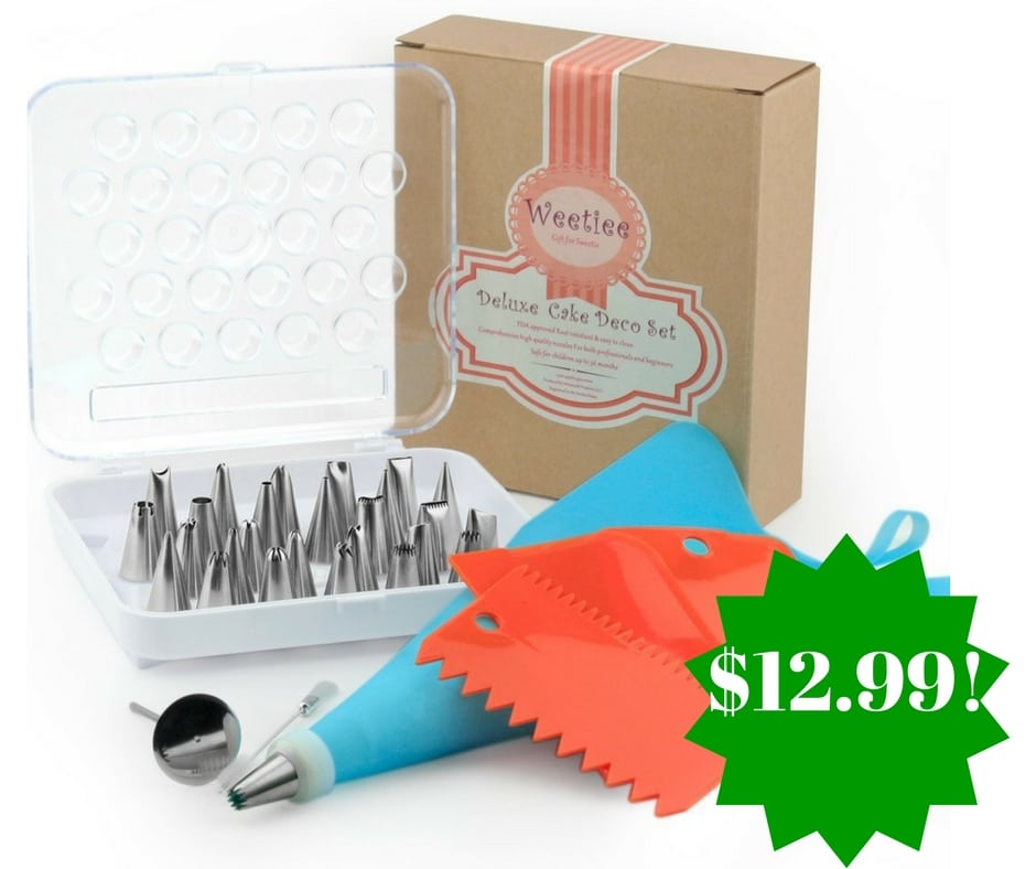 Amazon: 35 Piece Cake Decorating Kit Only $12.99 (Reg. $23) 