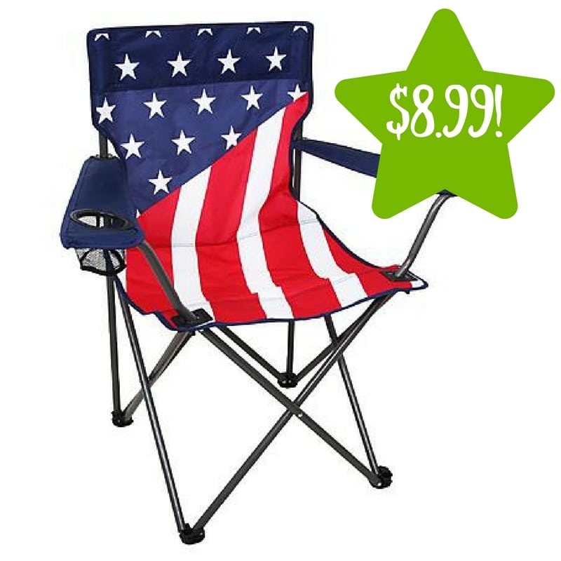Kmart: Northwest Territory US Folding Flag Chair Only $8.99 (Reg. $15) 