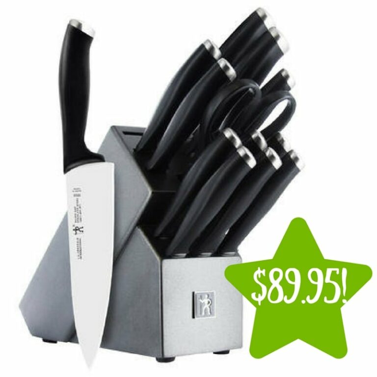 Kmart Silvercap 14 Piece Cutlery Block Set Only 89.95 Shipped (Reg