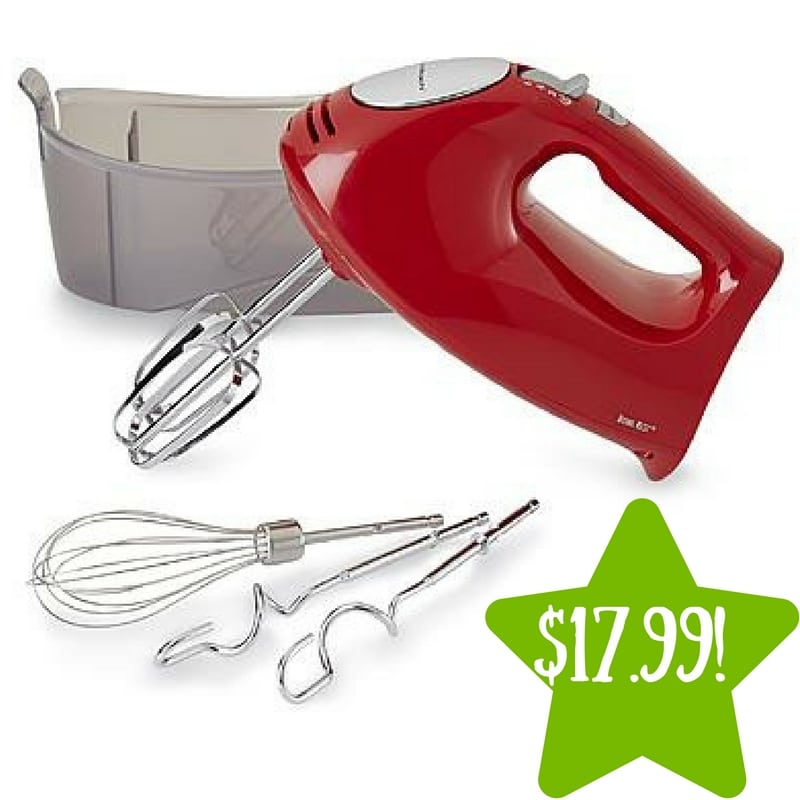 Kmart: Hamilton Beach Hand Mixer & Storage Case Only $17.99 (Reg. $30)