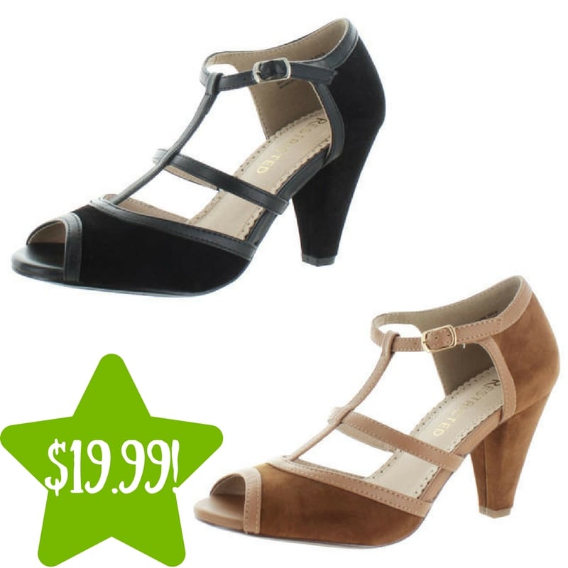 Sears: Restricted Doreen T-Strap Peep Toe Pump Only $19.99 (Reg. $65)