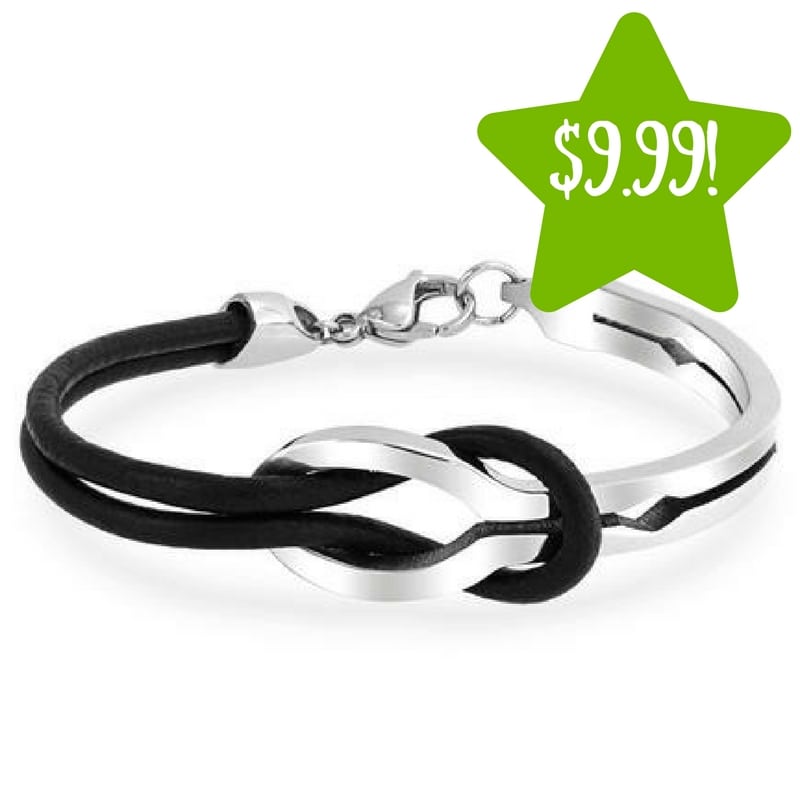 Sears: Infinity Stainless Steel Bangle Bracelet Only $9.99 (Reg. $32)