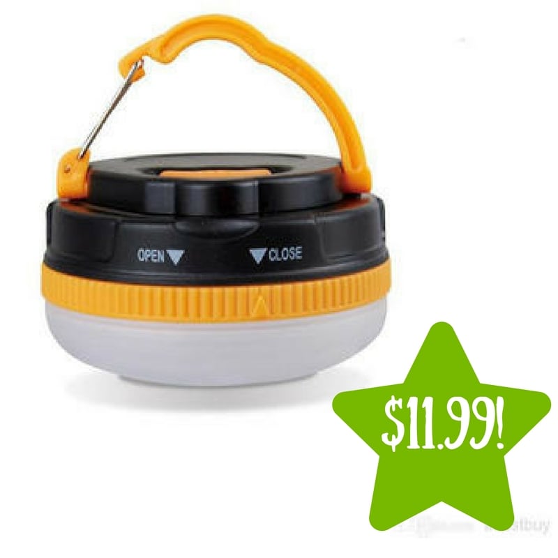 Sears: Portable Mini Camping Hanging Lantern Only $11.00 (Reg. $40)