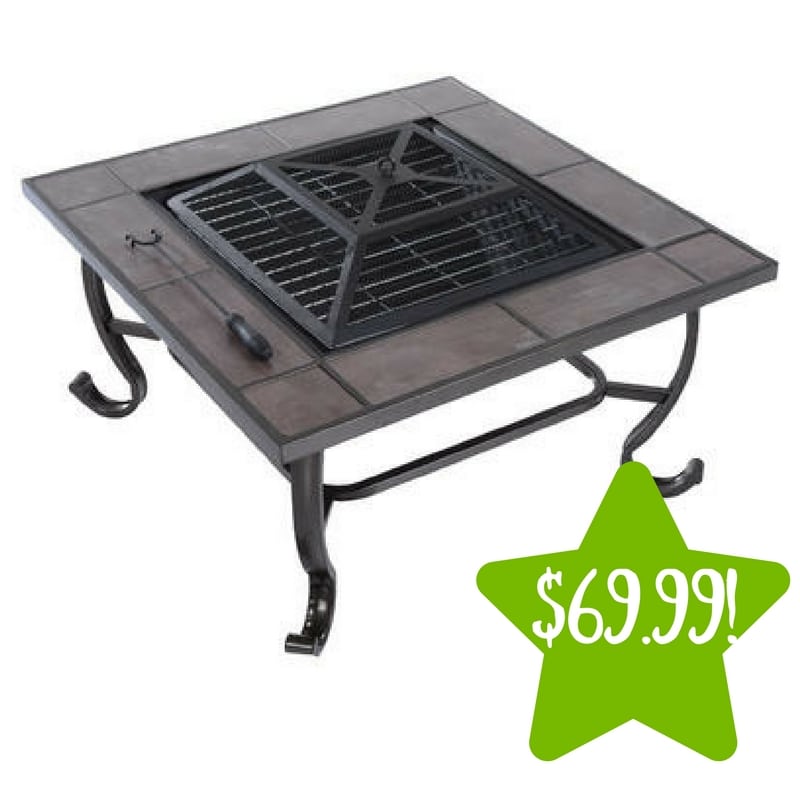 Sears: Outsunny Wood-Burning Metal Fire Pit Only $69.99 (Reg. $160)