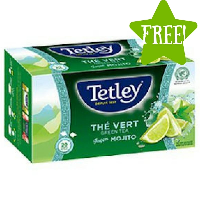 FREE Tetley Green Tea Mojito