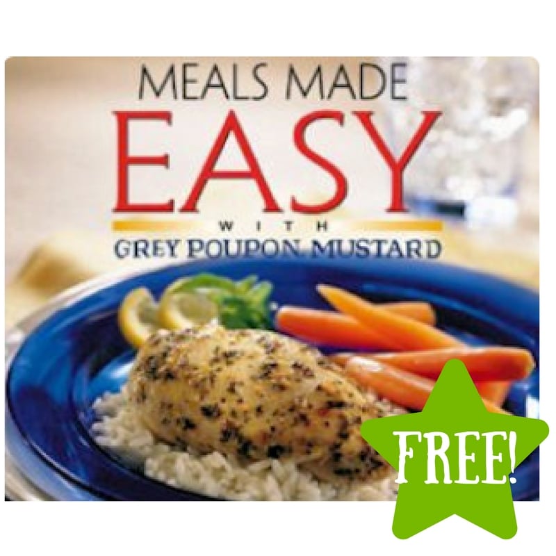 FREE Grey Poupon Recipe Book