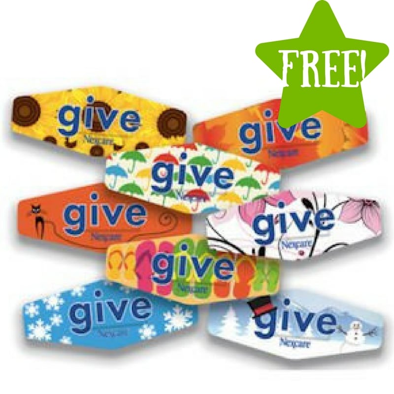 FREE Nexcare Give Bandages Sample Pack