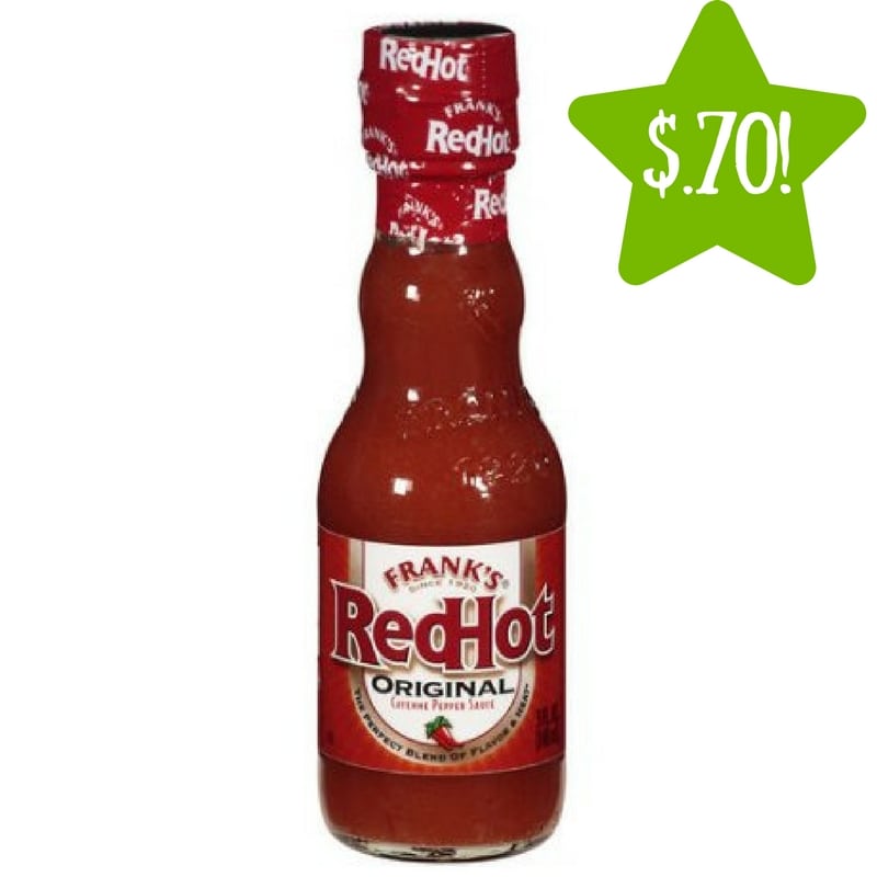 Dollar Tree: Frank's RedHot Sauce Only $0.70