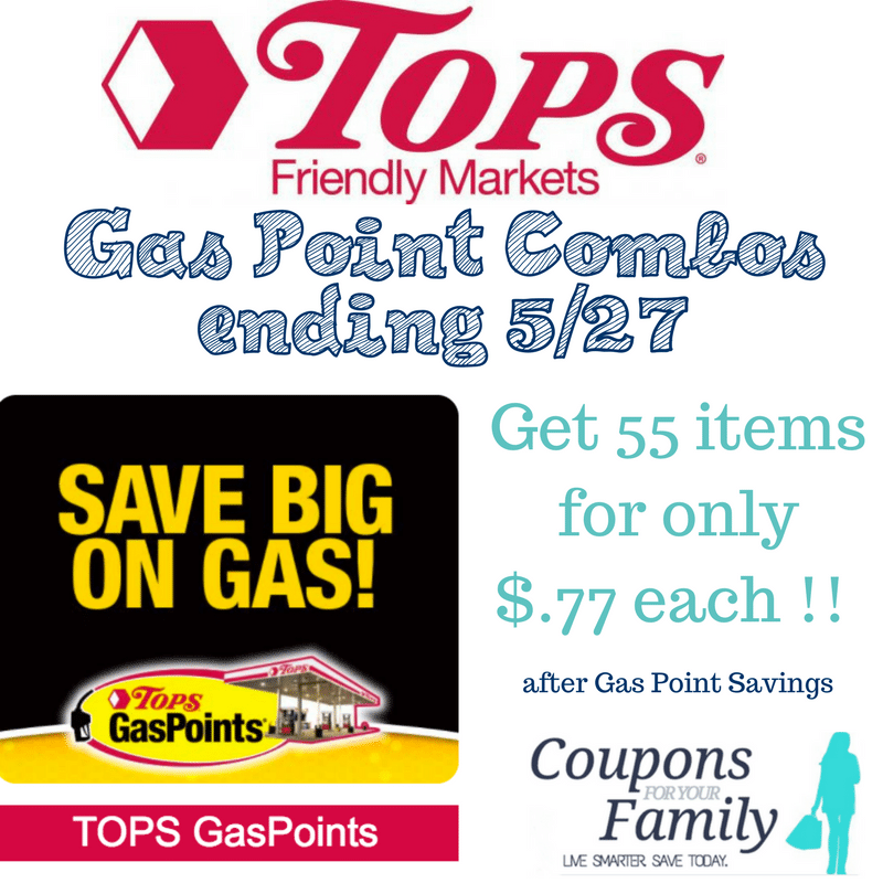 Tops Gas points