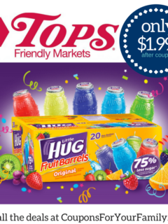 Tops Markets Little Hug Coupon