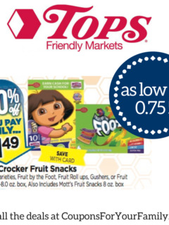 topsmarkets betty crocker fruit snacks