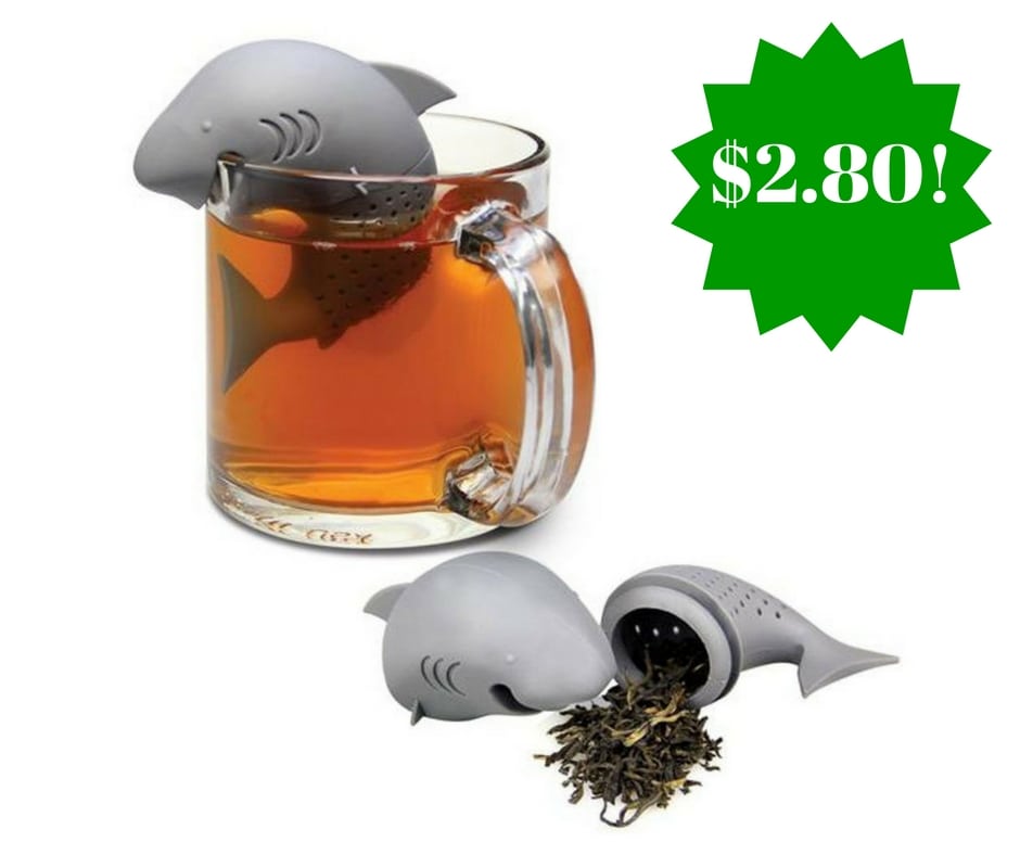 Amazon: Silicone Shark Loose Tea Leaf Infuser Only $2.80 Shipped