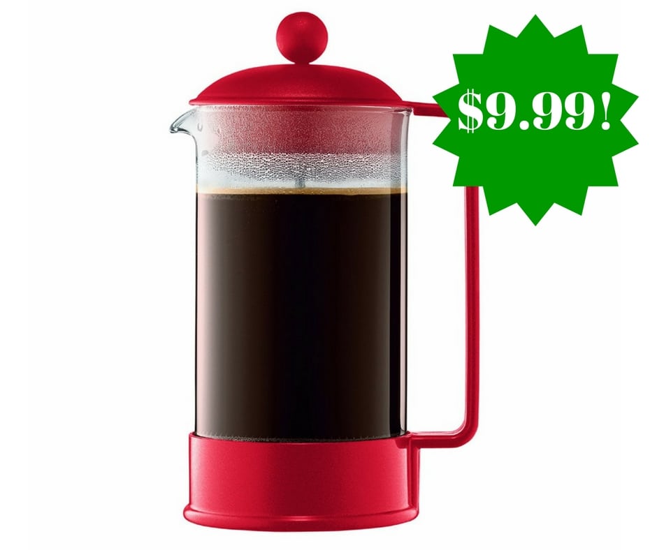 Amazon: Bodum Brazil French Press Coffeemaker Only $9.99 (Reg. $22)