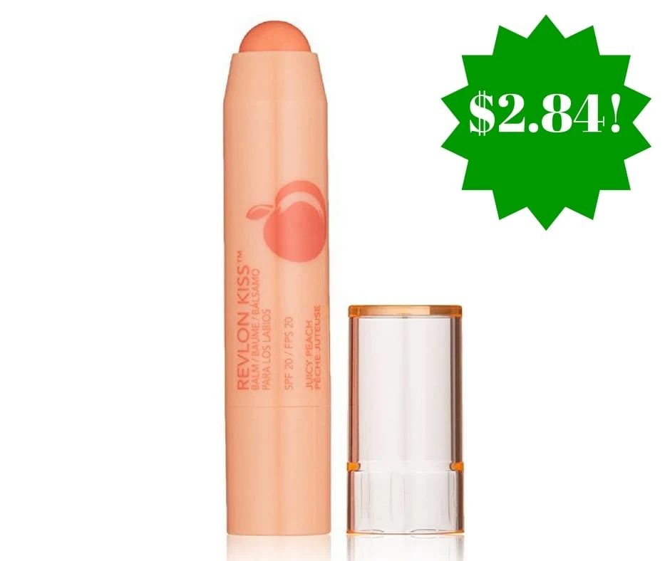 Amazon: Revlon Kiss Lip Balm, Juicy Peach Only $2.84 Amazon: Revlon Kiss Lip Balm, Juicy Peach Only $2.84